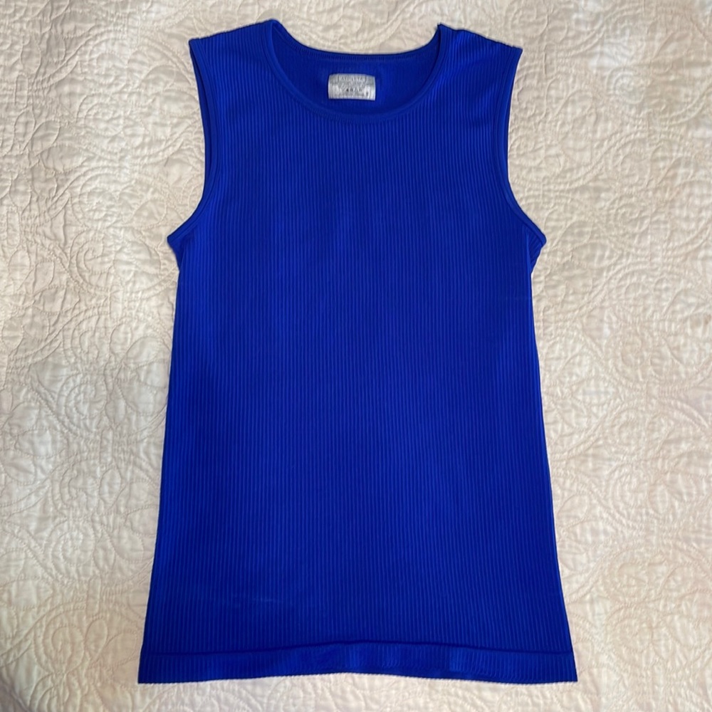 Athleta Sleeveless Tank size S blue